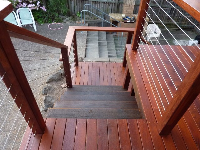 Staircase deck