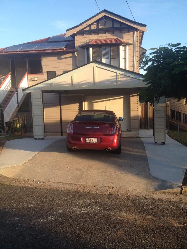 Simple carport with Gable Roof