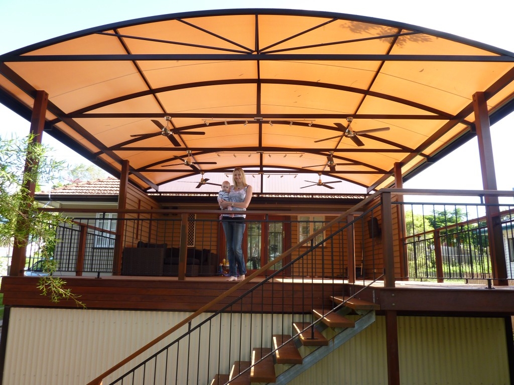 Decks Brisbane and arched patio