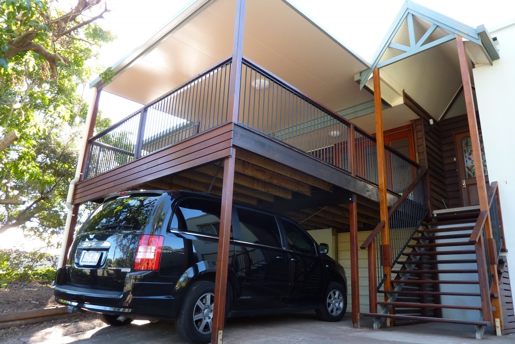 Carport and Deck Brisbane combination